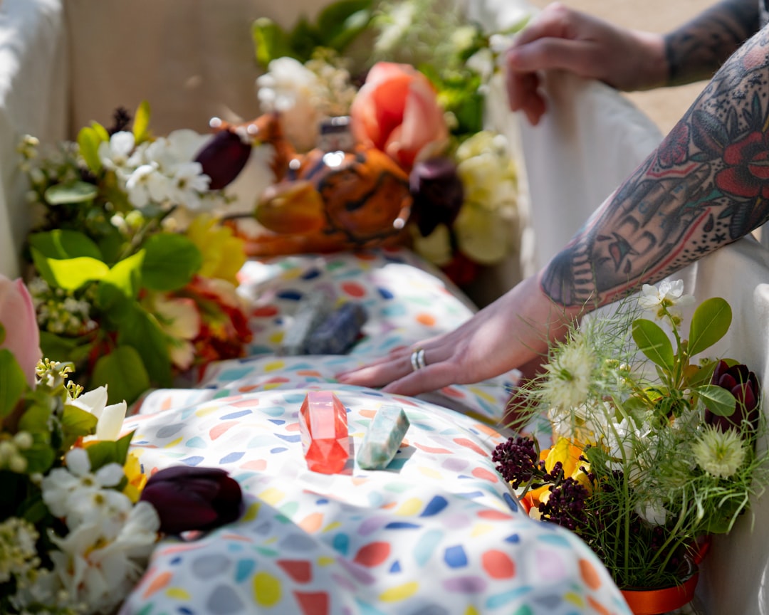 Photo Funeral flowers