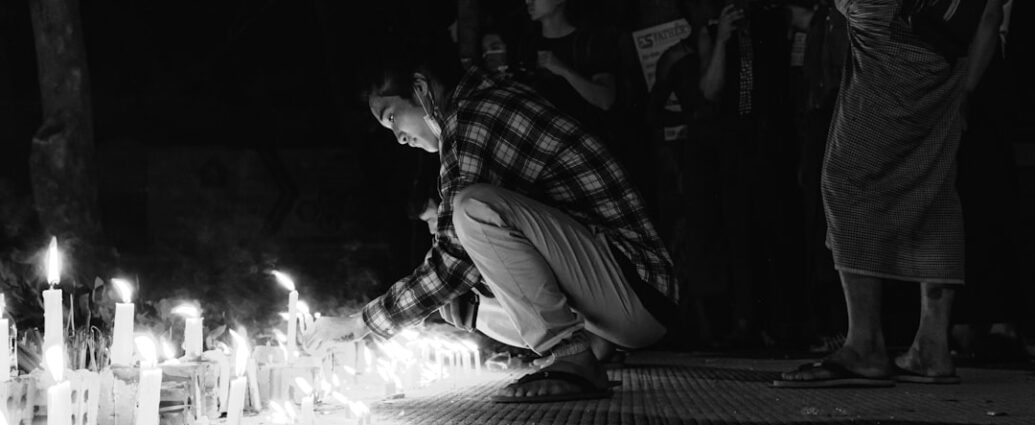 Photo Candlelight vigil