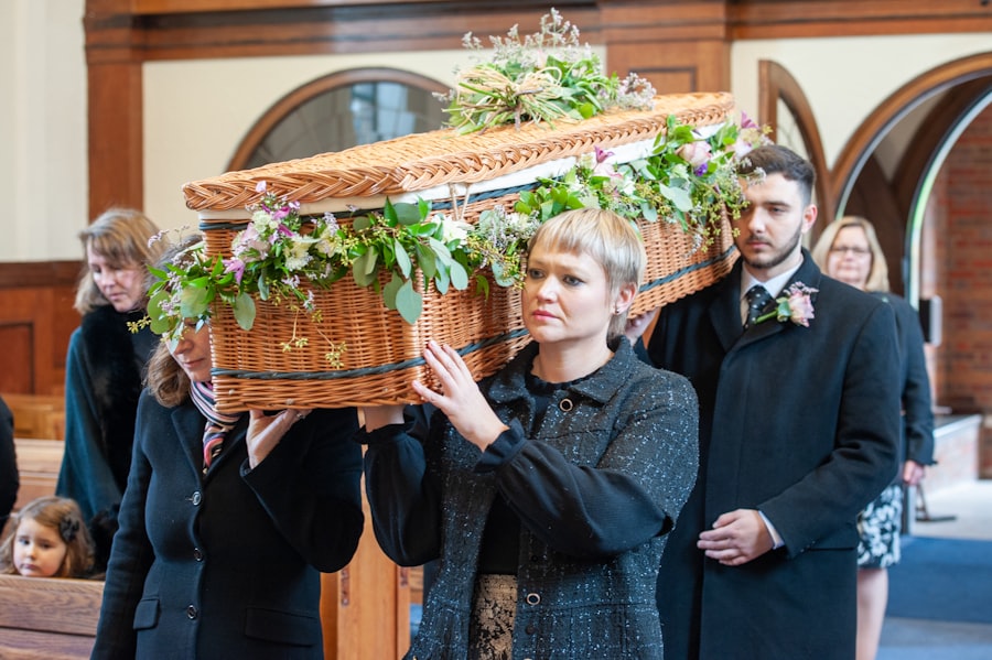 Photo funeral ceremony planning