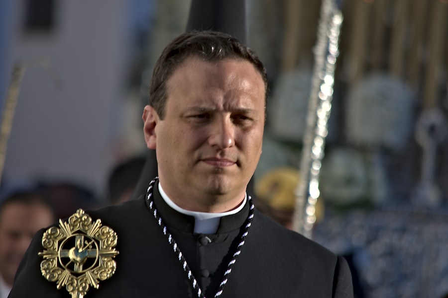 Photo funeral priest