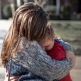 Photo supporting children through loss