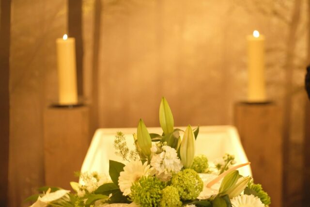 Photo funeral bedding