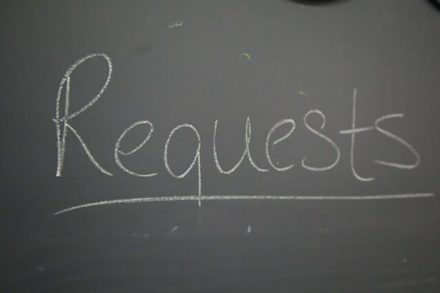Photo respecting the wishes