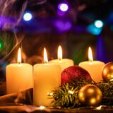 Photo funerary candles