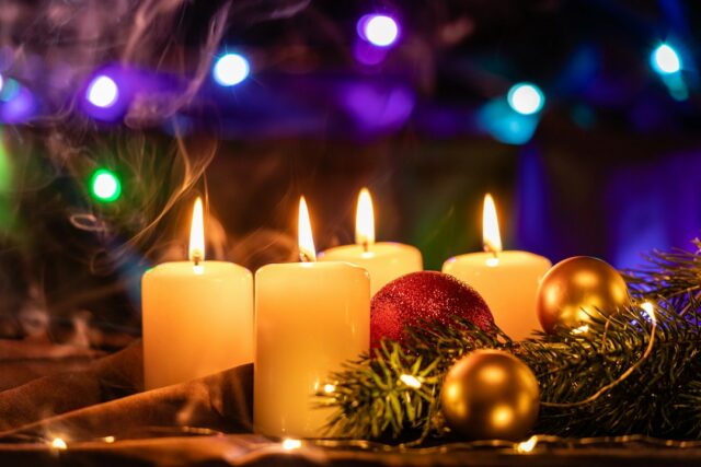 Photo funerary candles