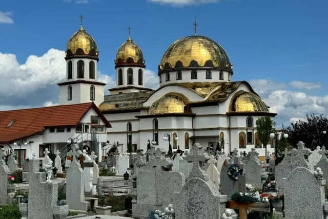 Photo Romanian memorial customs traditions