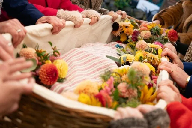 Photo forgotten Romanian funeral traditions